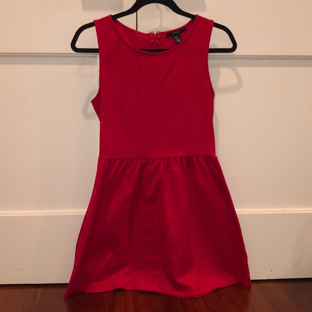 Red dress